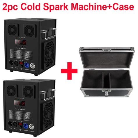 Buy 4X 720W Cold Spark Machine DMX Stage Firework with Case Outdoor ...