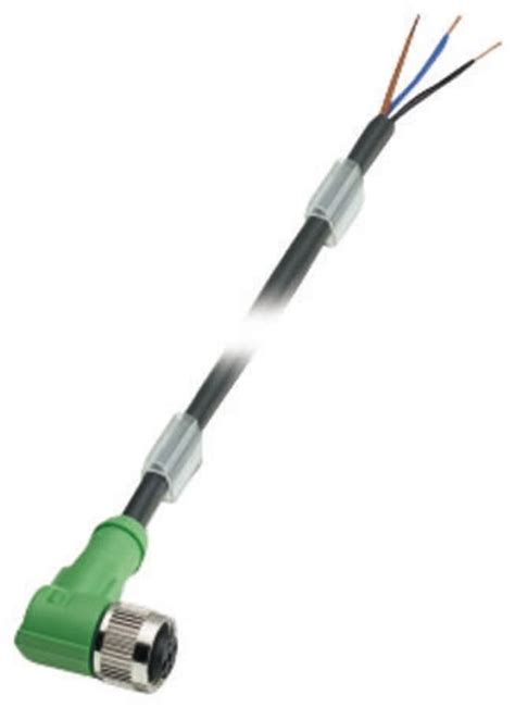 1669877 Phoenix Contact | Phoenix Contact Right Angle Female 5 way M12 ...
