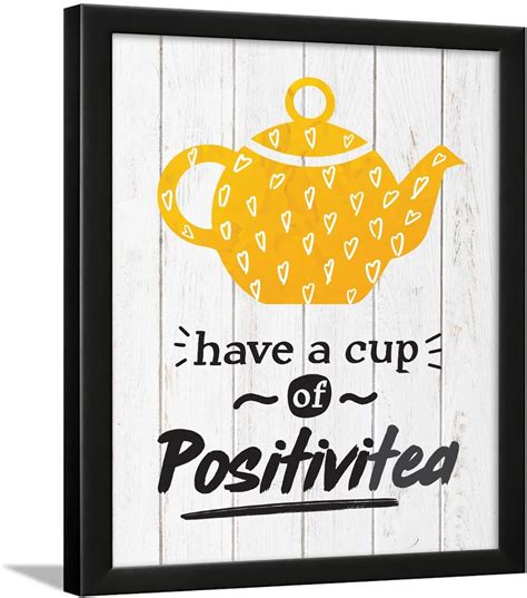Chaka Chaundh Kitchen Dining Tea Quotes Wall Framed Posters (13.5 X 10. ...
