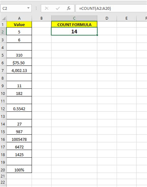 Image result for Count Command Excel