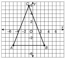 What is the radius of the circumscribed circle of ABC? A. 1.3 B. 5.8 C ...