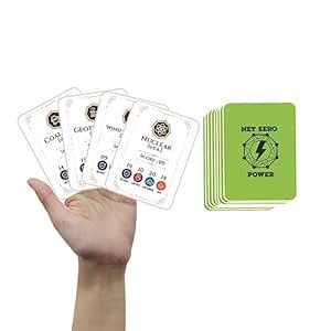 Buy Net Zero Power - Educational Power Generation Card Game for Kids ...