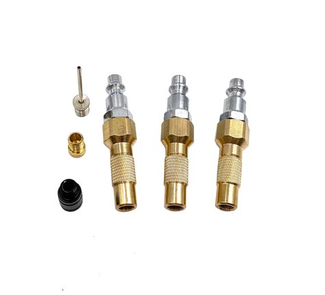 bstenky 3Pcs Air Chucks for Tires,Brass Screw On Tire Inflator Chucks ...