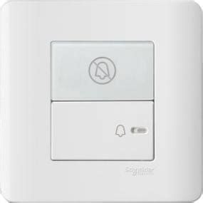 1Gang Full-Flat Bell Switch w/Illuminated "Do Not Disturb" Symbol ...