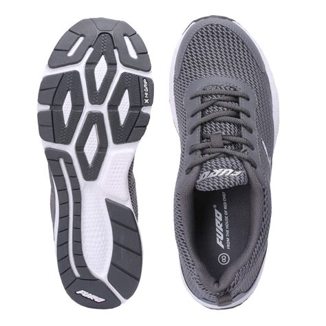 FURO by Red Chief Men's Running Sports Shoes R1031 (Grey) :: RAJASHOES