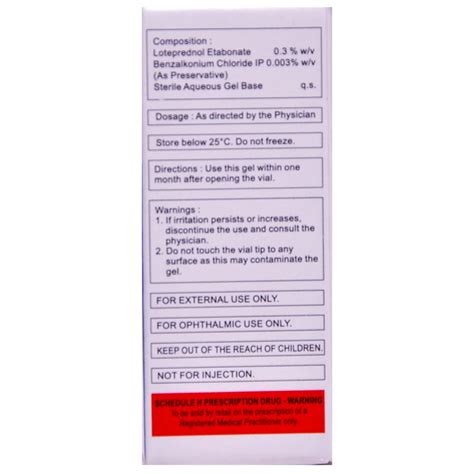 Lotel LS Gel 5 ml | Uses, Side Effects, Price | Apollo Pharmacy