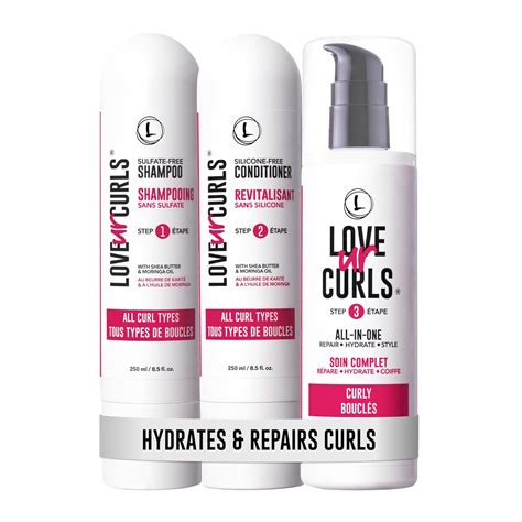 LoveUrCurls Love Ur Curls - Shampoo & Conditioner Set with All India | Ubuy