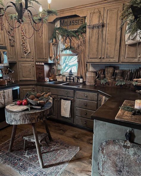 Image result for Primitive decorating Rustic