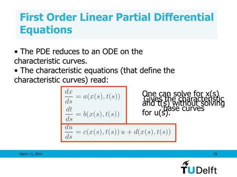Image result for First-order partial differential equation First-order PDE Examples