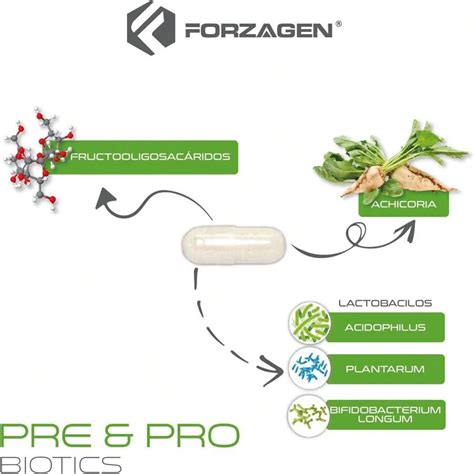 Forzagen | Pre&Probiotics Food Supplement | Probiotics - 10 Billion CFU ...