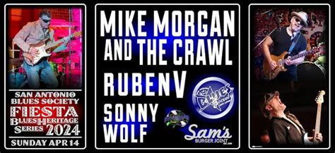 Fiesta Blues Heritage Series with Mike Morgan & the Crawl, 330 E ...
