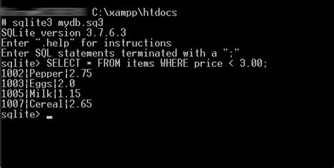 How to Use SQLite 的图像结果