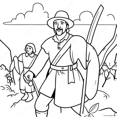 Pilgrim's Progress Coloring Pages