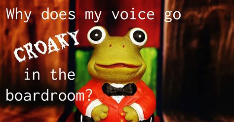 Image result for Croaky Voice Example