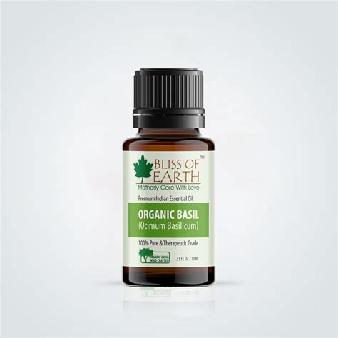 Organic Basil Essential Oil