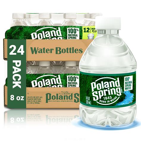 Amazon.com: Poland Spring Water Bottles 24 Pack - Bottled Water, Small ...