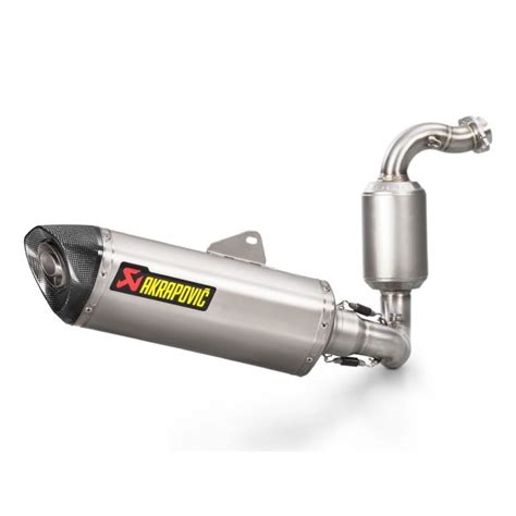Akrapovic Racing Steel Full Exhaust System For BMW G 310 R GS 2021-2022 ...