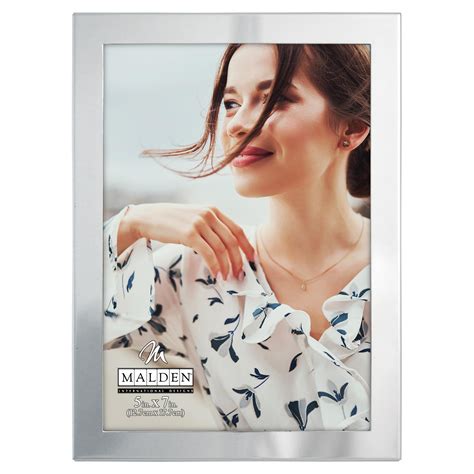 Amazon.com - Malden International Designs Essentials Silver Metal ...