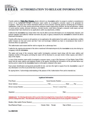 Fillable Online reconcilabledifferences Authorization Form. Wind ...