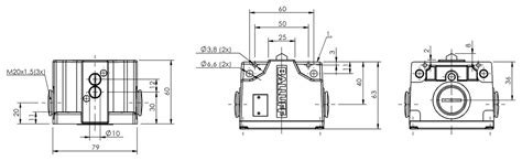 BNS0276 (BNS 819-B02-D12-61-30-10) Mechanical multiple position limit ...