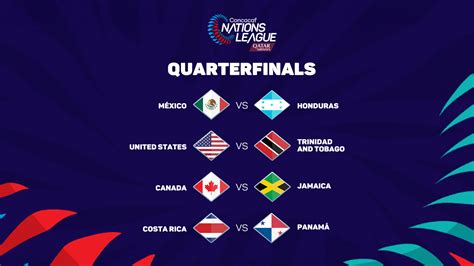 Concacaf confirms 23/24 Concacaf Nations League Quarterfinal - lucox.cl