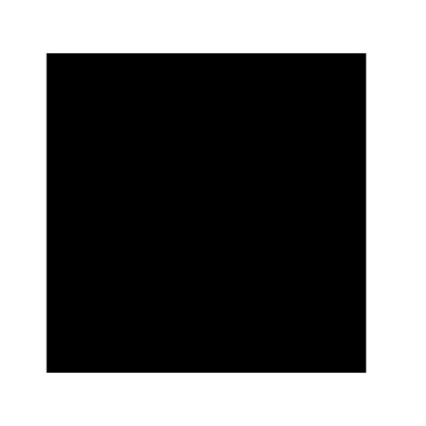 Black medium square - Free vector emoji on creazilla.com