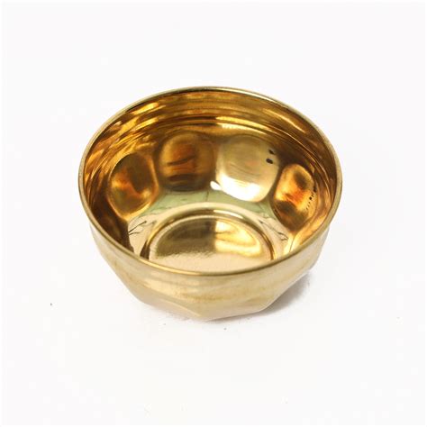Giri - Chandan Pela | Bowl For Pooja | Brass Chandan Cup