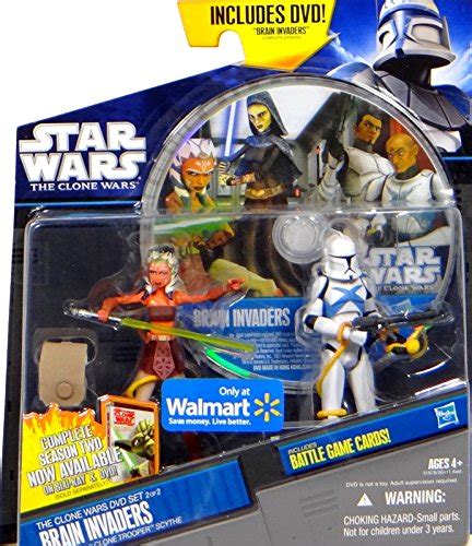 Buy Star Wars Clone Wars DVD Set "Brain Invaders" Ahsoka & Clone ...