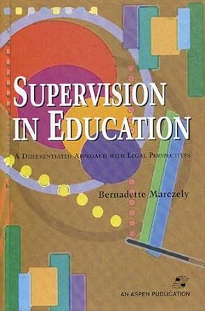 Buy Supervision in Education: A Differentiated Approach with Legal ...