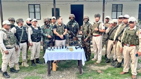 Manipur: Indian army and state police recover huge cache of arms and ...