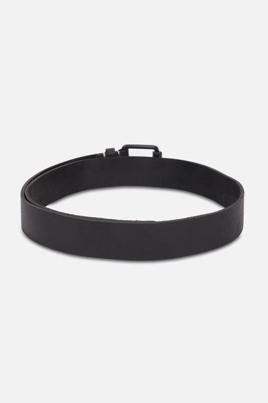 Buy Men Black Textured 100% Leather Casual Belt Online - 913038 | Louis ...