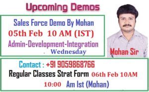 Sales force demo 5th feb 2020 wednesday - VLR Training Software ...