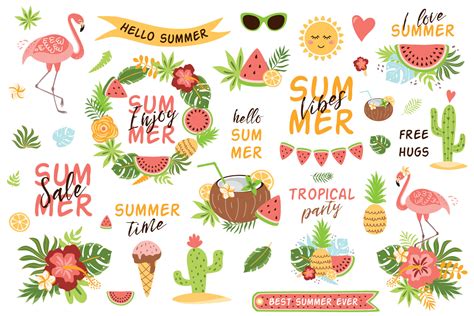 Summer Party Clip Art Free