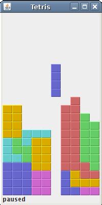Image result for Java Tetris Game Netbens