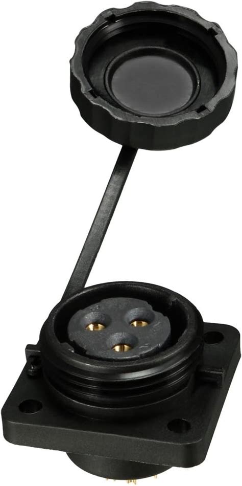 Buy uxcell Aviation Connector, 20.5mm 3P 25A 380V SD20-3 Waterproof ...