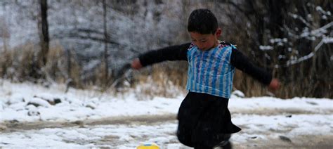 Video: Lionel Messi has finally met the six-year-old Afghan boy who ...