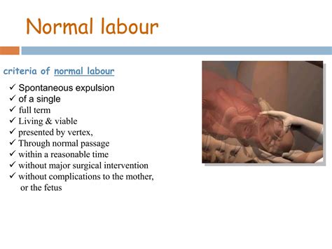Mechanism of normal labour | PPTX