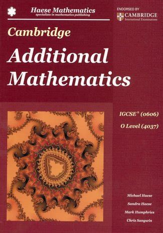 Buy CAMBRIDGE IGCSE ADDITIONAL MATHEMATICS 0606 Book Online at Low ...