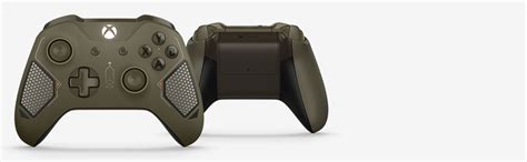 Microsoft Xbox One Wireless Controller Combat Tech SE (Dark Green ...