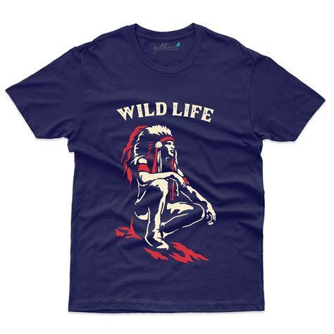 Wildlife Man T-Shirt - Wild Life Of India T-Shirt | Gubbacci