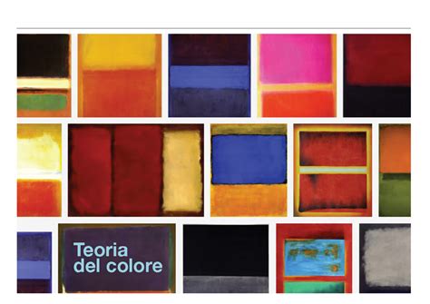 Teoria del Colore in Advertising: Principi e Contrasti Cromatici - Studocu