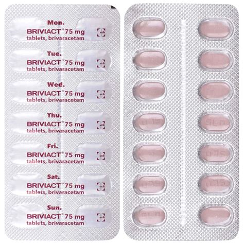 Briviact 75mg - Strip of 14 Tablets : Amazon.in: Health & Personal Care
