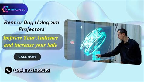 Hologram Projectors for Rent or Purchase – Stand Out Now.