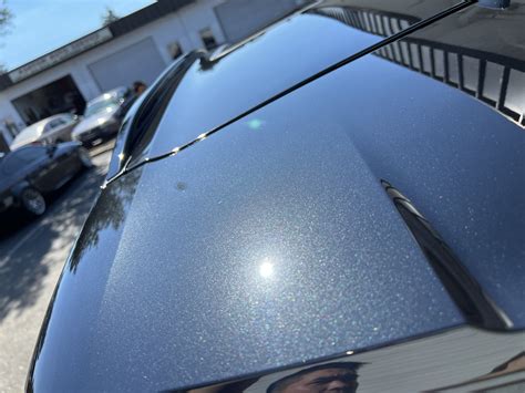 Metallic Jet Black Car Paint