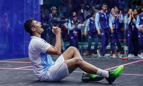 Asian Games: Man who wanted to quit squash in 2021 wins gold for India ...