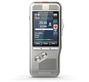 Philips DPM8000/01 Digital Pocket Memo with Speech Exec Pro Dictation ...