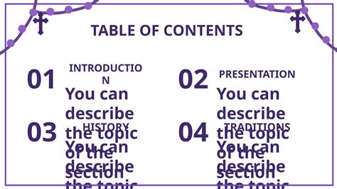 Presentacion del Santo Rosario en Powerpoint en ingles | PPT