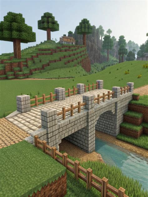 Image result for Minecraft Chain Bridge