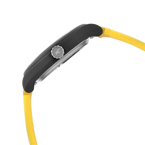 Fastrack Quartz Analog Multicoloured Dial Silicone Strap Watch for Unisex