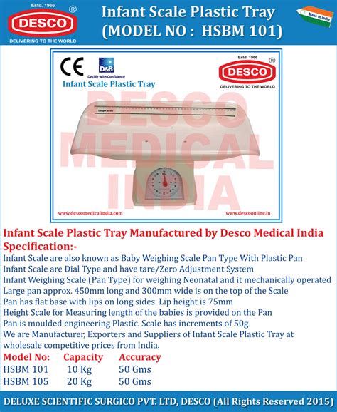Hospital Infant Scales Plastic Tray – Manufacturers & Exporters India